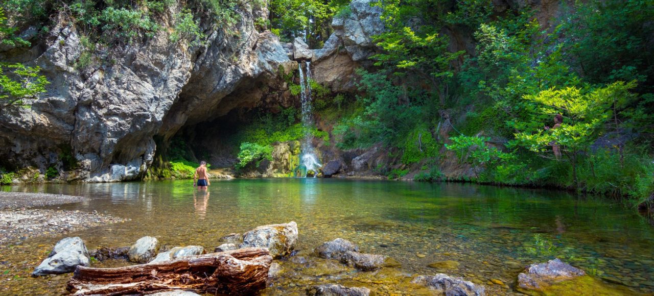 Excursion d'une journée aux cascades de Chalkida Drymona
