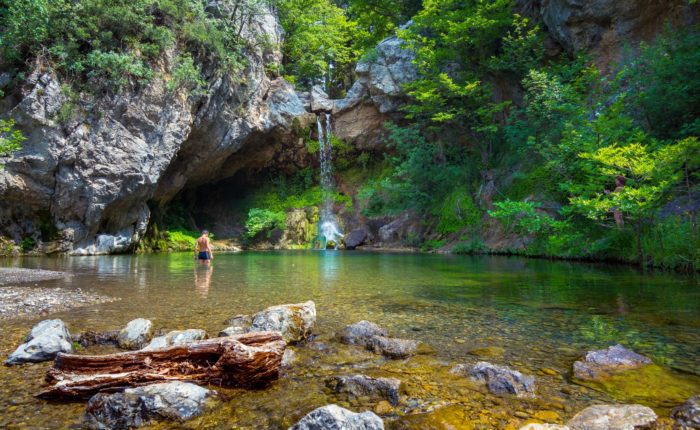 Escursione di un giorno alle cascate di Chalkida Drymona